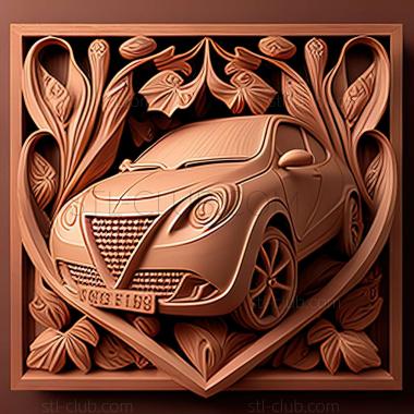 3D мадэль Lancia Ypsilon (STL)